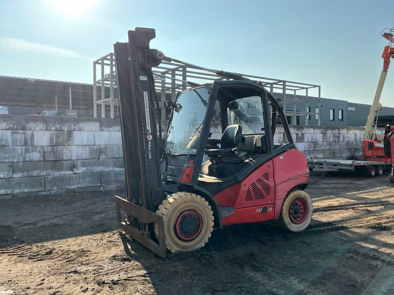 2010 Linde H45D-01 Forklift Truck Defect