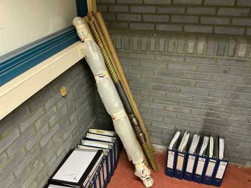 Asta in acciaio inox Romias (7x)