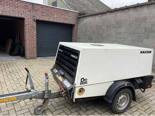 2015 Kaeser kompressoren M25 met nakoeler