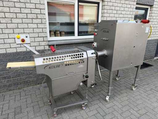 Kolbe - MW 100 + PM 150 portineerder - Vleeswolf / gehaktmolen
