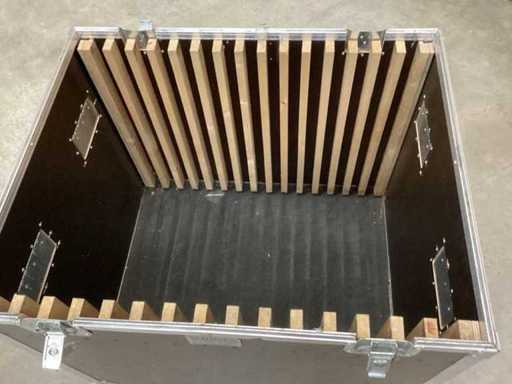 Transportcase mit 4 Lenkrollen