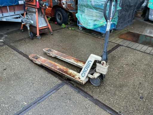 Crown.Hand hydraulische palletwagen