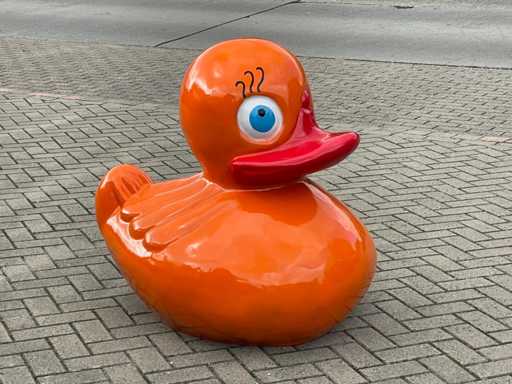 Eend Oranje/ Duck Orange H110cm