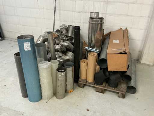 Lotto di scarichi di gas di combustion