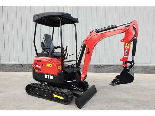 Mini pelle JPC HT18 (moteur Kubota)