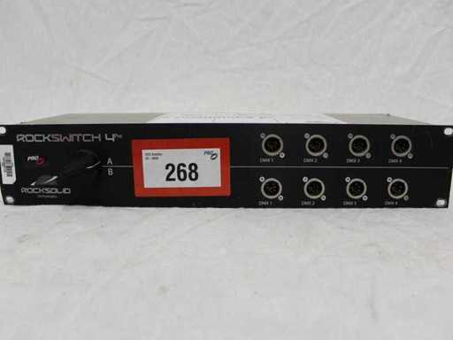 DMX-Switch Rockswitch 4 Pro A/B, Rock Solid Technologies (3x)