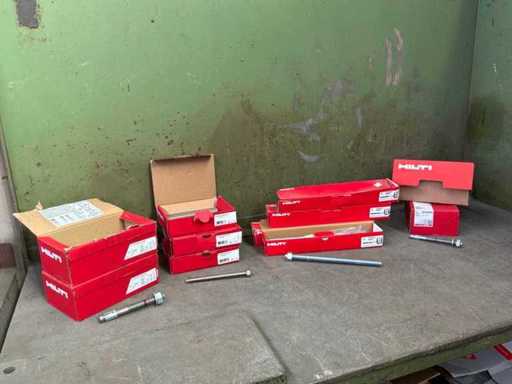 Hilti Viele Gewindestangen und Anker