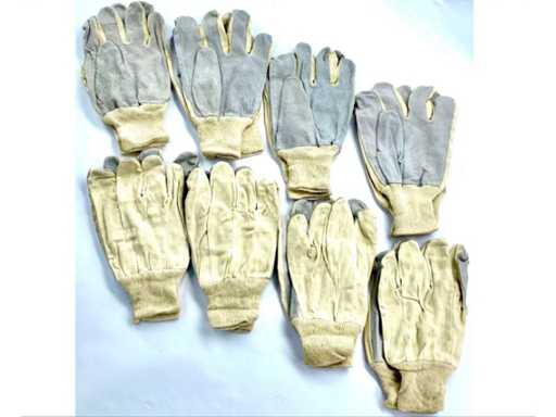  Mănuși de lucru, mănuși din piele cu talie tricotată (1000 de perechi)