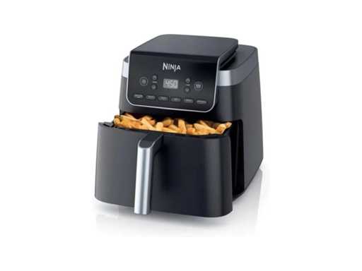 Ninja Airfryer XXL Max Pro - 6.2 liter - 6 Kookprogramma's - in Hoogte Verstelbare Plaat - 2024 Model - AF180EU