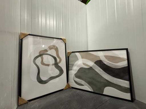 Forme verdi astratte 01 + 02