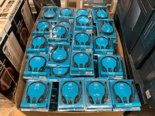 Party Logitech H110 stereo headsets (200x)