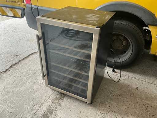 Wijnkoelkast / Wijnklimaatkast – RVS – Glazen deur