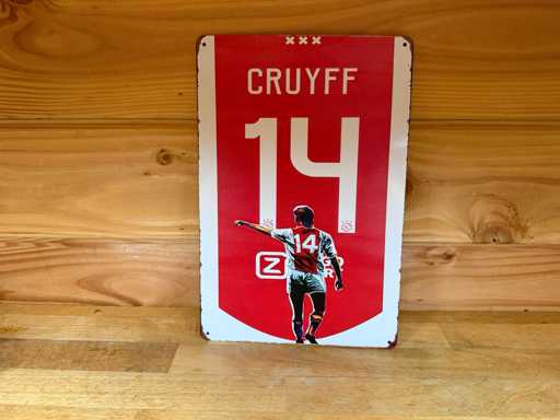 metaal reclame wandbord