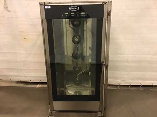 Unox Combi Steamer 20 x 1/1 GN con 2 carrelli ripiano