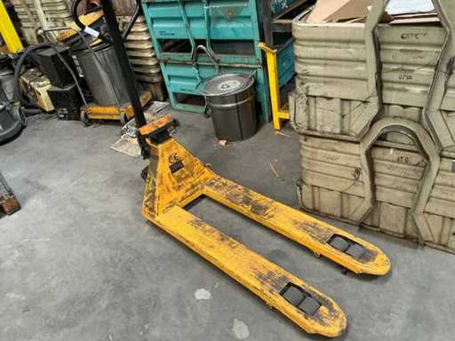 2010 TVH Hand hydraulische palletwagen met weegfunctie