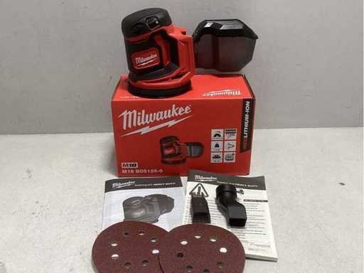 Corps de ponceuse orbitale aléatoire Milwaukee M18 BOS125-0 18V batterie Li-Ion - 125mm