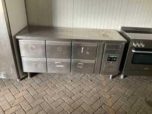 Saro Kylja 3160 TN Banco da lavoro refrigerato b.j. 2023