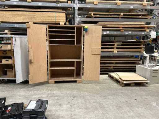 Werkstattschrank Buche Multiplex