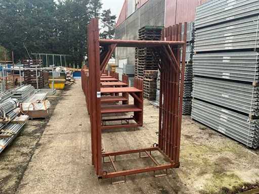 Rack uprights (15x)+ diagonals (30x)