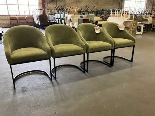 Riviera Maison Chaise de salle à manger Lincoln (4x)