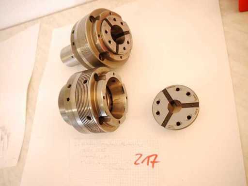 Hainbuch collet with chuck (2x)