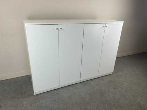 Double Swing Door Cabinet - File Cabinet (2x)