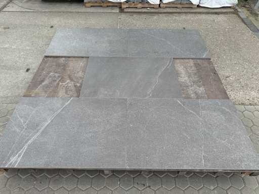 Keramische tegels voor de tuin (ca. 49,68m²)