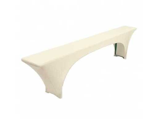 Bierbank hoes STRETCH - crème (10x)