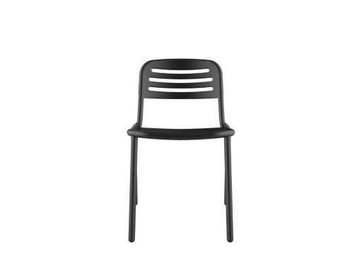 Lensvelt Loop chair perfo no armrests “Stefan Scholten” Vergaderstoel (4x)
