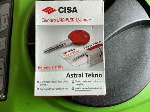 Zamek cylindryczny z 3 kluczami (4x)