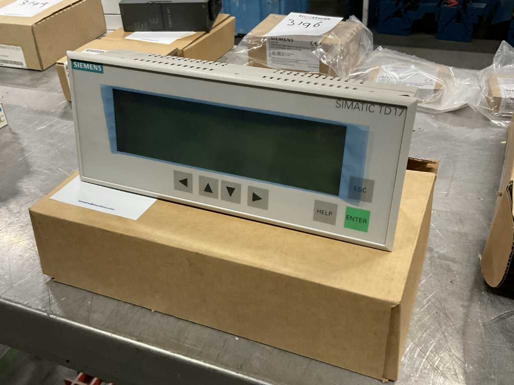 Siemens 6AV3 017-1NE30-0AX0 Text display