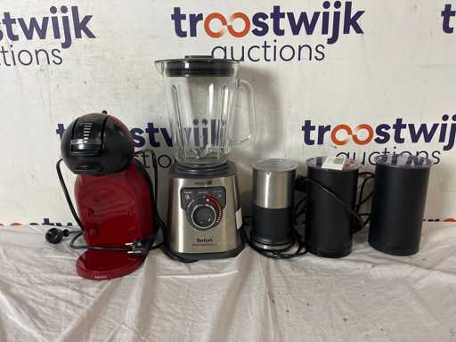 Nescafe dolce gusto koffiemachine | Melkopschuimers (4x) | Tefal blender