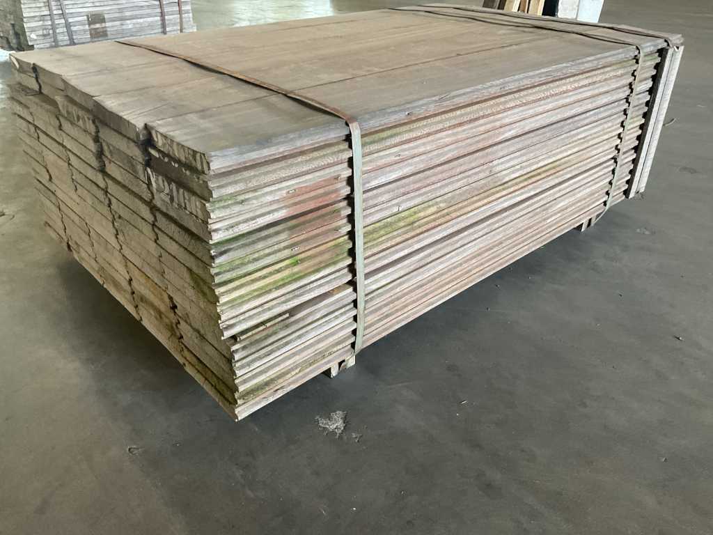 Azobe sheet piling (70x)