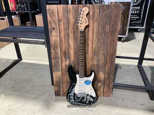 Squier Jack Daniels Stratocaster E-Gitarre