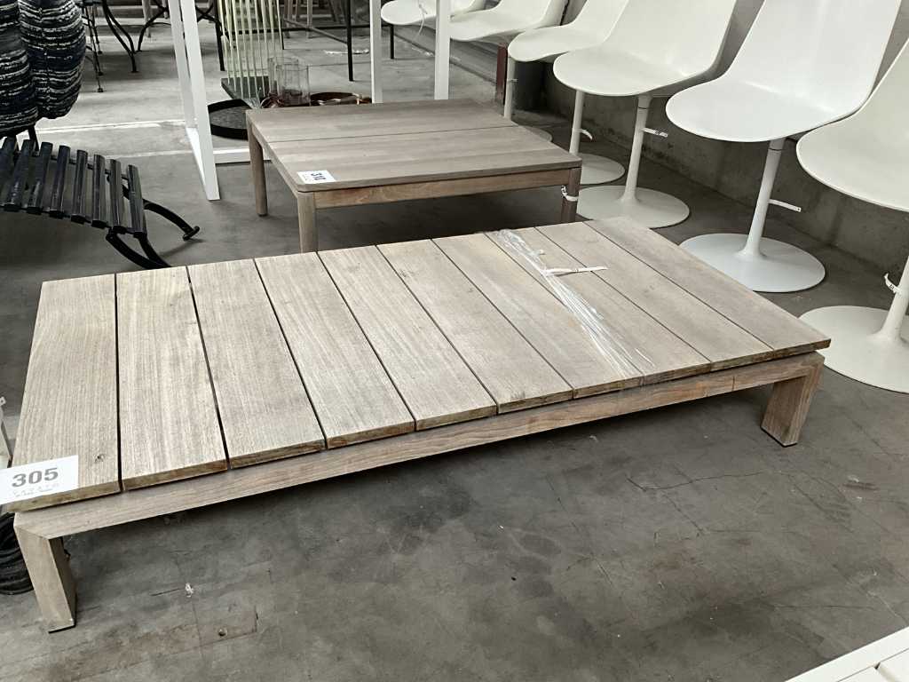 Wooden coffee table TRIBU KOS