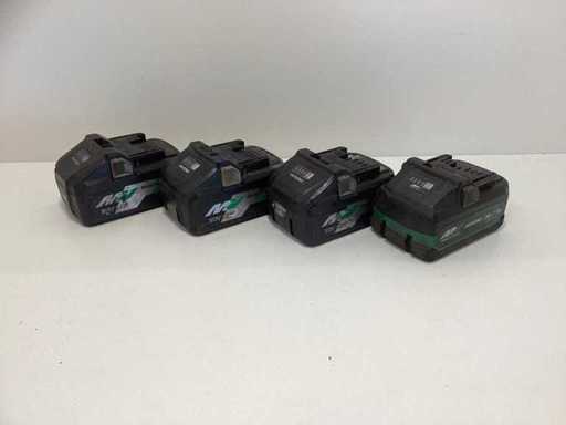 HiKOKI MultiVolt BSL36A18X Akku (4x)
