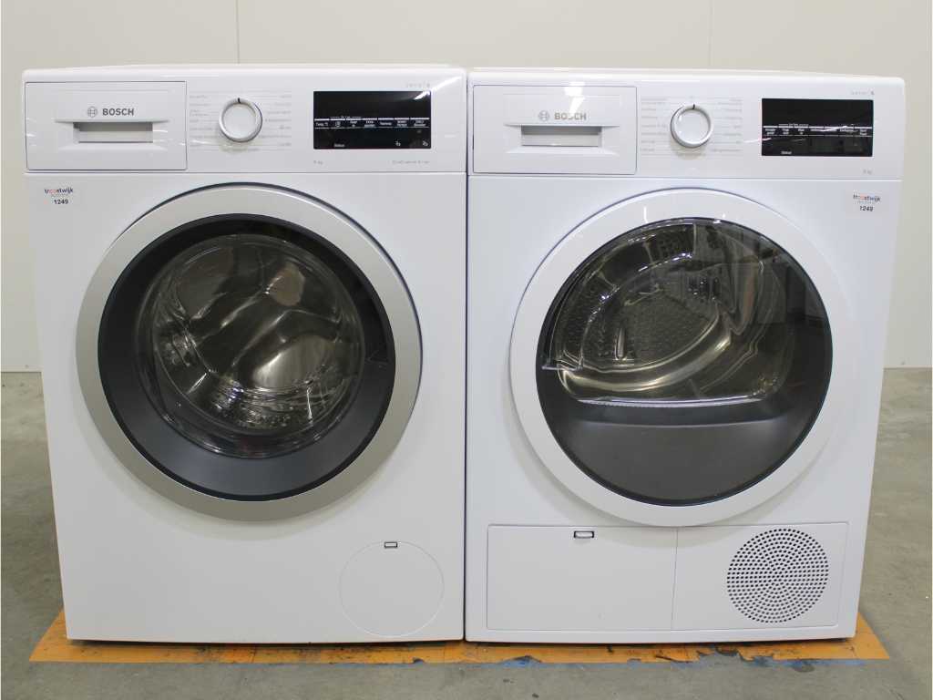 Serie|6 EcoSIlence Drive Waschmaschine & Bosch Serie|6 Trockner