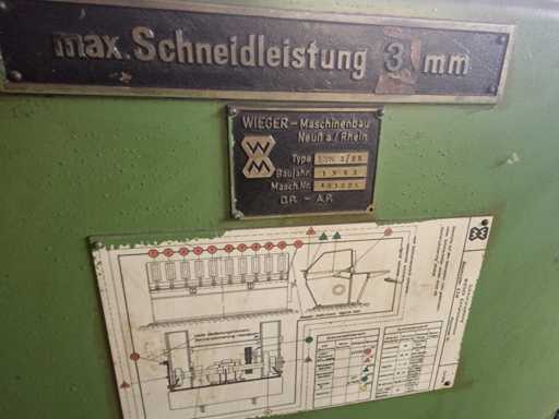 WIEGER ESW 3/25 Guillotine Shears Wieger ESW 3/25