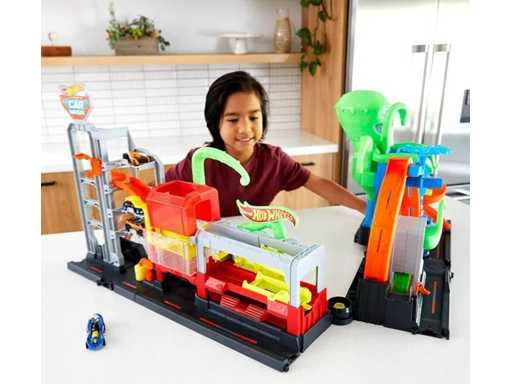 Hot Wheels Ultimate Octo Autowasset met 3 auto's (x2)