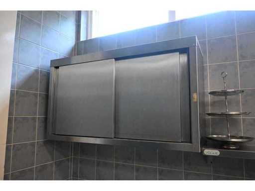 Rvs wandkast