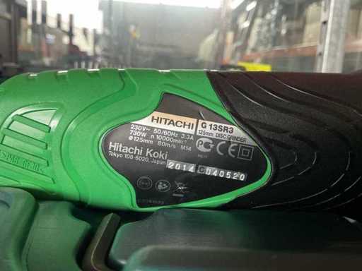 Hitachi G23 SW + G13SR3 Angle grinder (2x)