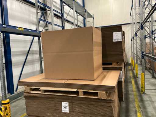 Boîte en carton palette (13x)