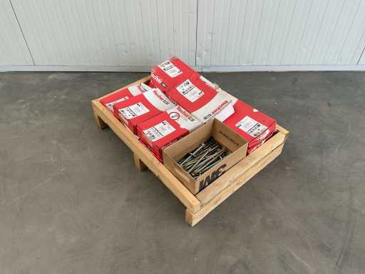 Partij muurpluggen/ bouten