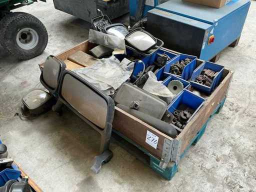 Partia części maszynowych