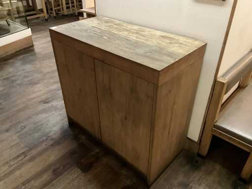 Szafka do przechowywania z litego drewna