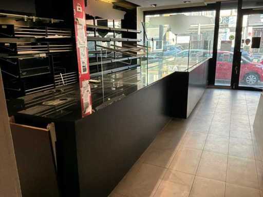 Sans marque Lot : Présentoir et comptoir réfrigéré