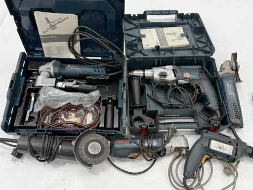   Schlagbohrer+ Winkelschleifer