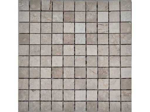 Megaron Tesselatum Botticino Shiny 3x3 cm - Natuursteen Mozaïek 14 m²