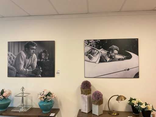 James Dean Wanddecoratie (3x)