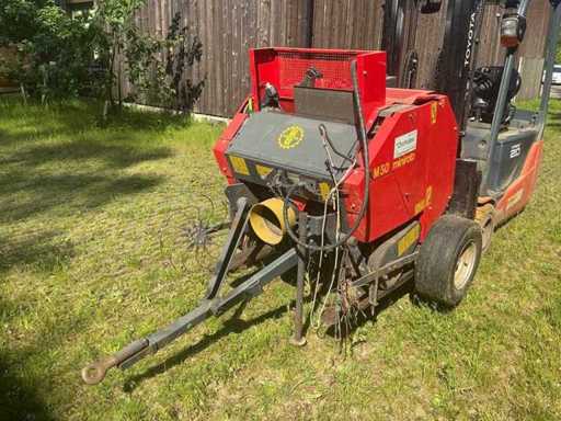 2003 Abbriata M 50 miniroto Baler and Bale Wrapper